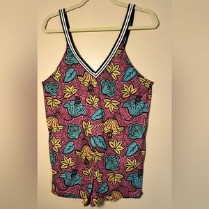 Zara Trafaluc Deep V-Neck Body Suit